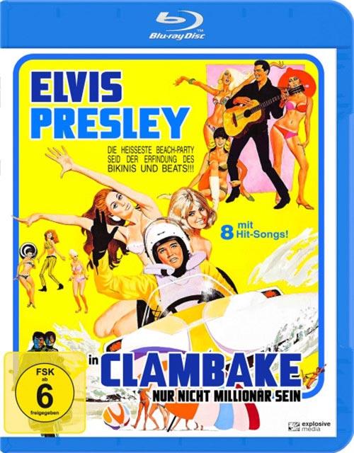 DVD Cover: Clambake - Nur nicht Millionär sein