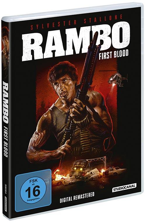 DVD Cover: Rambo - First Blood - Digital remastered