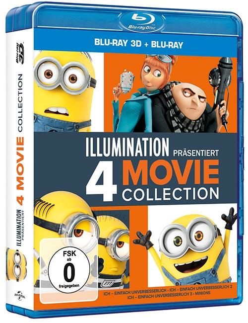 DVD Cover: Minions - Ich - Einfach unverbesserlich 1-3