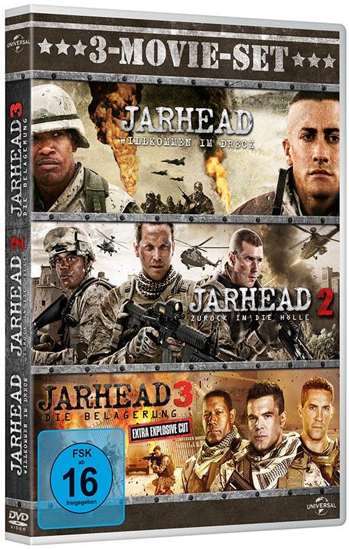 DVD Cover: 3-Movie-Set: Jarhead 1-3