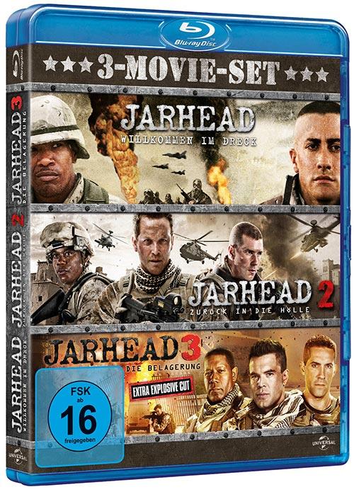 DVD Cover: 3-Movie-Set: Jarhead 1-3