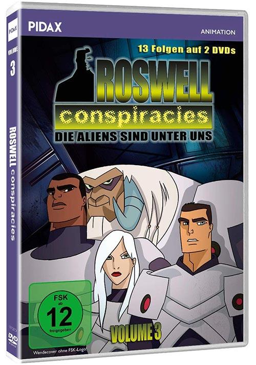 DVD Cover: Roswell Conspiracies - Vol. 3