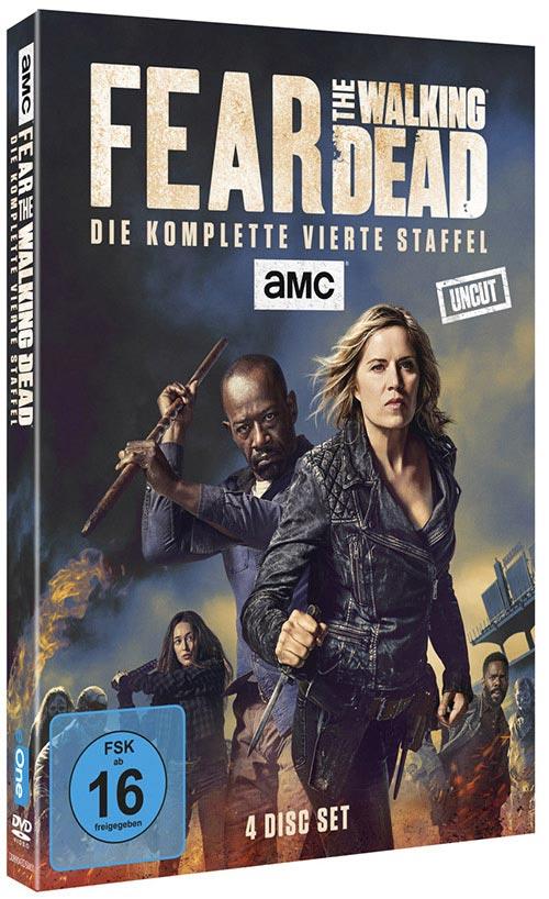 DVD Cover: Fear the Walking Dead - Staffel 4 - uncut