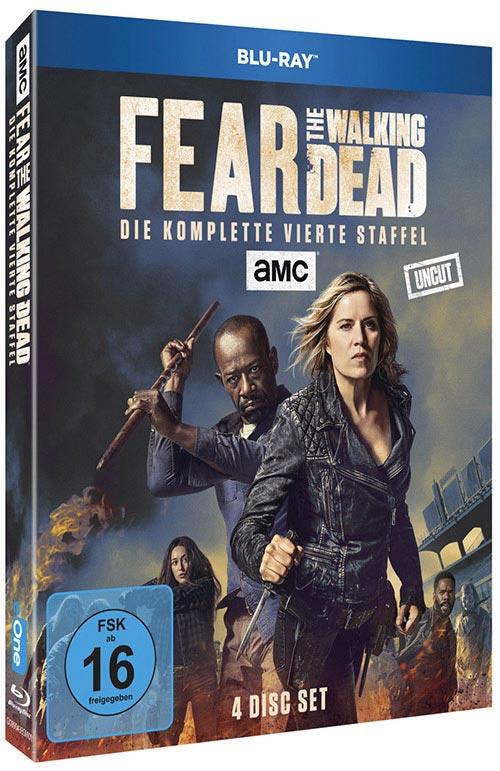 DVD Cover: Fear the Walking Dead - Staffel 4 - uncut