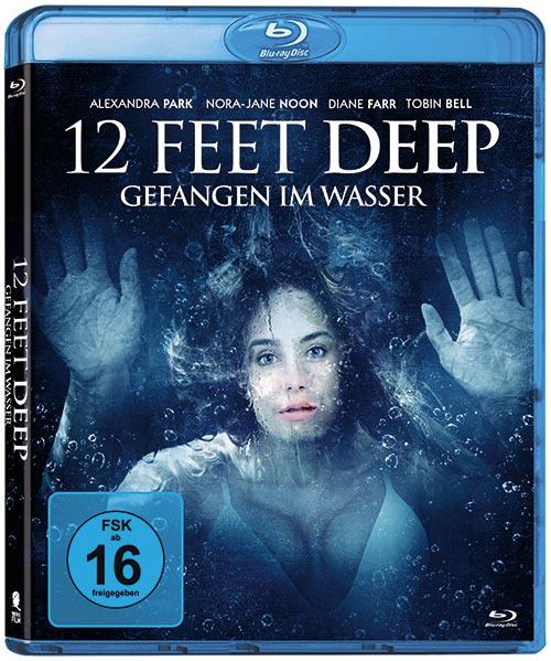 DVD Cover: 12 Feet deep - Gefangen im Wasser