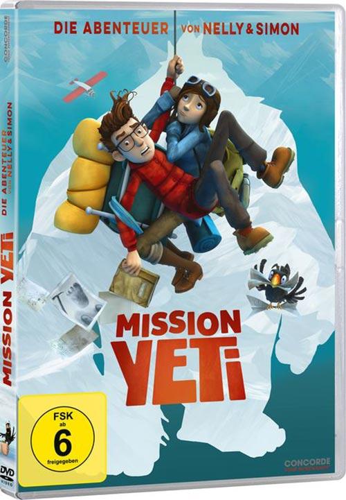 DVD Cover: Mission Yeti - Die Abenteuer von Nelly & Simon