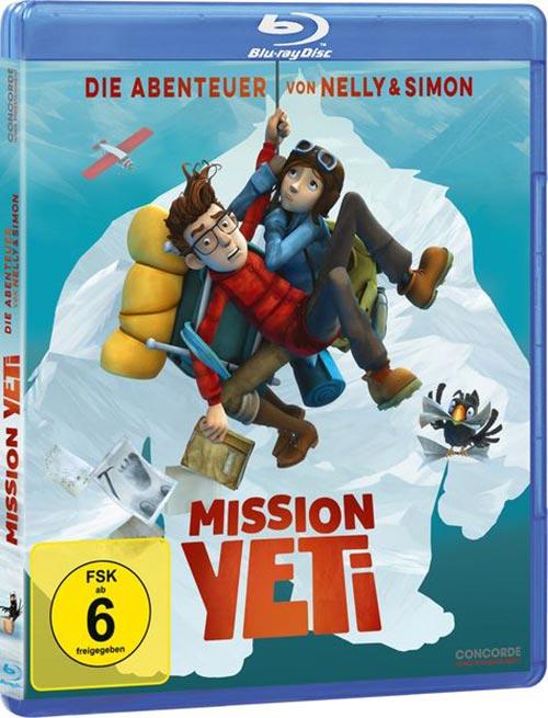 DVD Cover: Mission Yeti - Die Abenteuer von Nelly & Simon