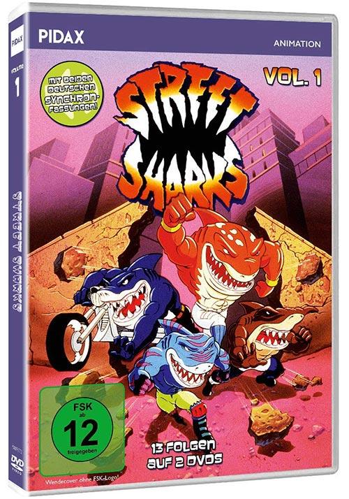 DVD Cover: Street Sharks - Vol. 1
