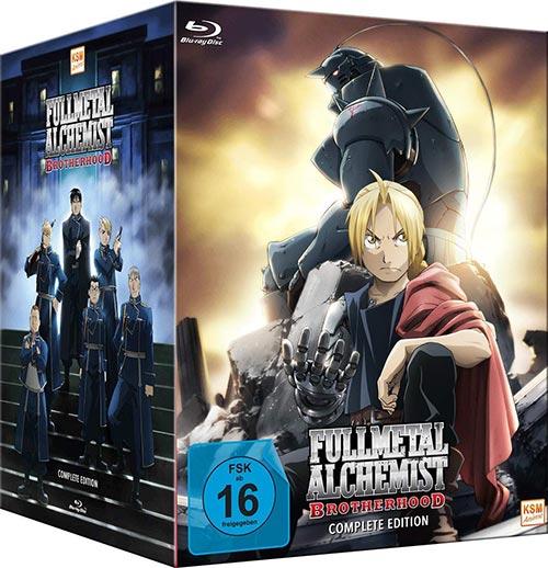 DVD Cover: Fullmetal Alchemist: Brotherhood - Complete Edition