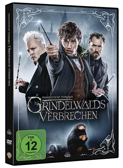 DVD Cover: Phantastische Tierwesen: Grindelwalds Verbrechen