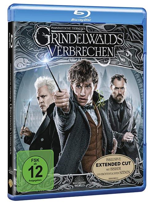 DVD Cover: Phantastische Tierwesen: Grindelwalds Verbrechen