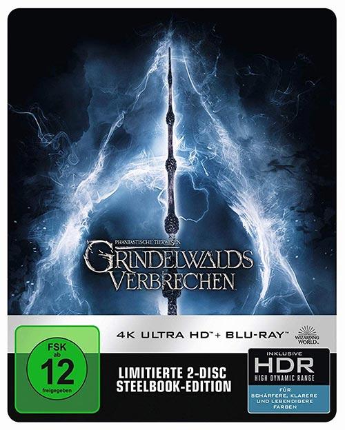 DVD Cover: Phantastische Tierwesen: Grindelwalds Verbrechen - 4K - Limited Edition