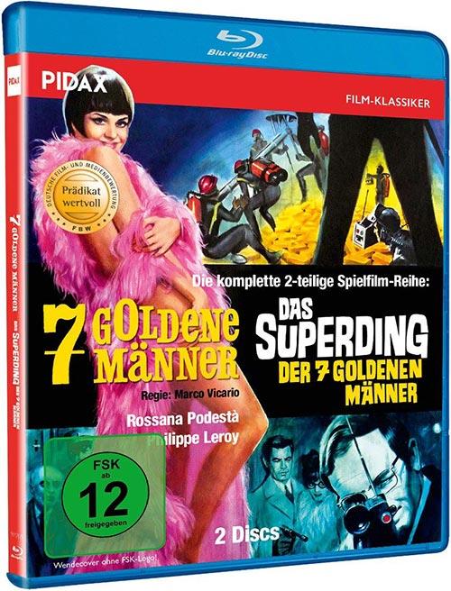 DVD Cover: 7 goldene Mnner / Das Superding der 7 goldenen Mnner