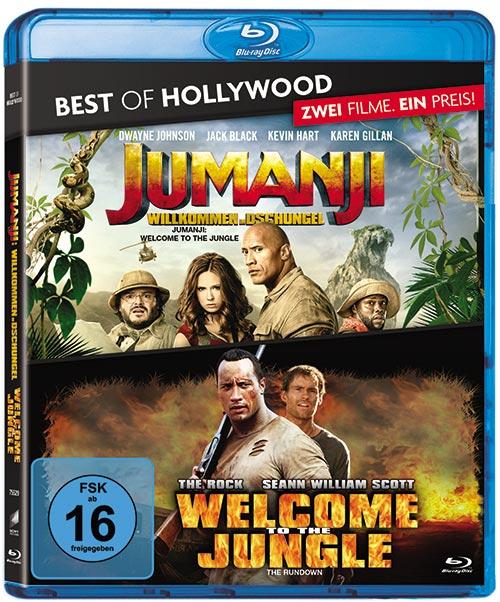 DVD Cover: Best of Hollywood: Jumanji: Willkommen im Dschungel / Welcome to the Jungle