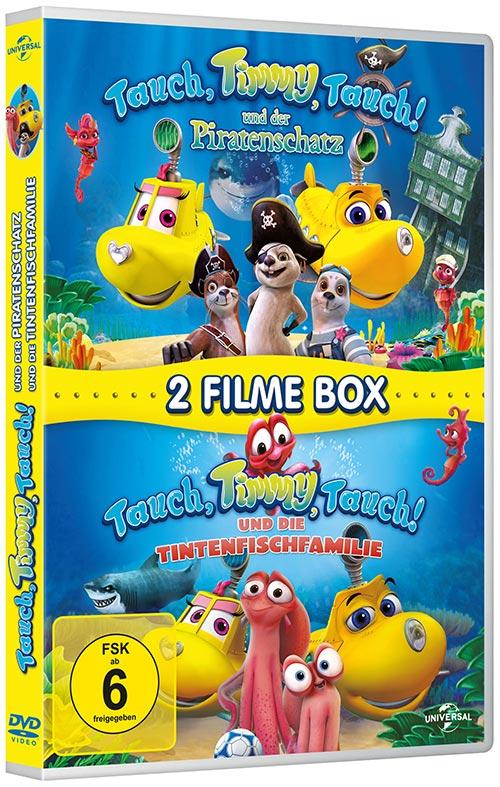 DVD Cover: Tauch, Timmy, Tauch und der Piratenschatz / Tauch, Timmy, Tauch und die Tintenfischfamilie