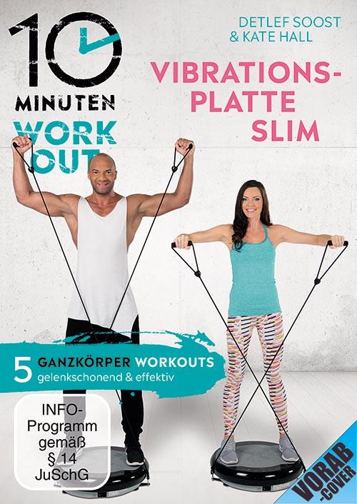DVD Cover: 10 Minuten Workout - Vibrationsplatte Slim