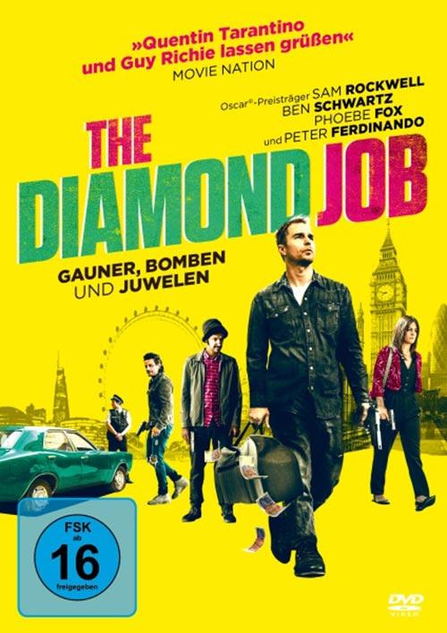 DVD Cover: The Diamond Job - Gauner, Bomben und Juwelen