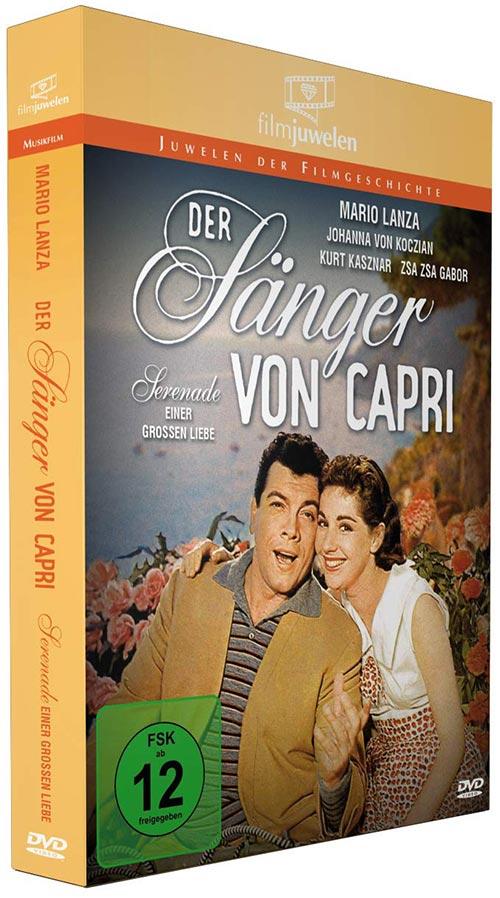DVD Cover: Filmjuwelen: Der Snger von Capri - Serenade einer groen Liebe