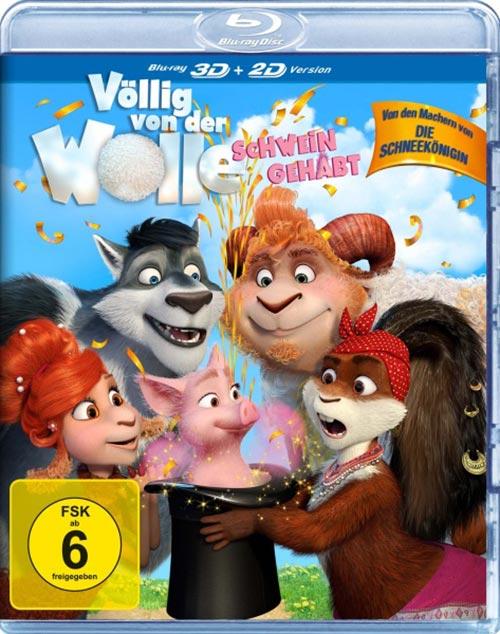 DVD Cover: Völlig von der Wolle: Schwein gehabt! - 3D