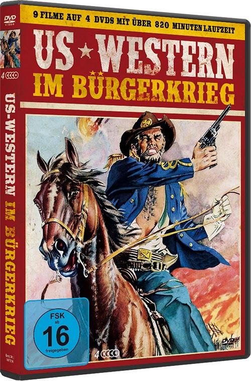 DVD Cover: US Western im Brgerkrieg