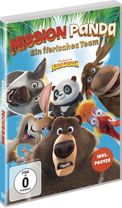 DVD Cover: Mission Panda - Ein Tierisches Team
