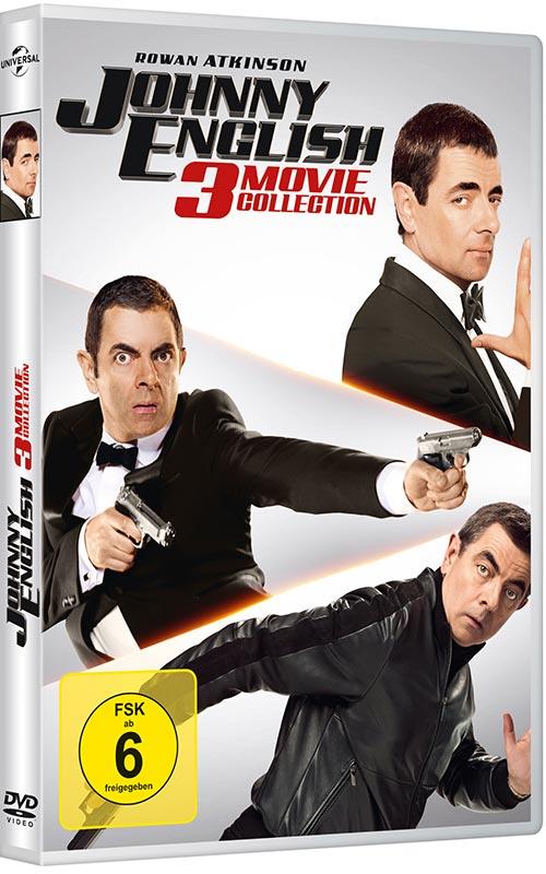 DVD Cover: Johnny English - 3 Movie Collection