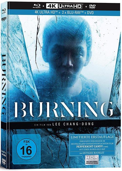 DVD Cover: Burning - 4-Disc Limited Collector’s Edition - 4K