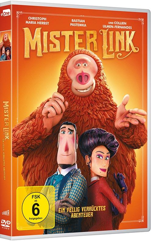 DVD Cover: Mister Link - Ein fellig verrücktes Abenteuer