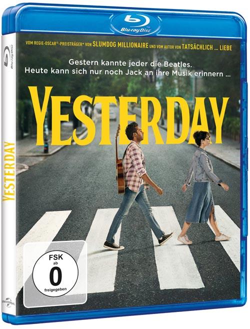 DVD Cover: Yesterday