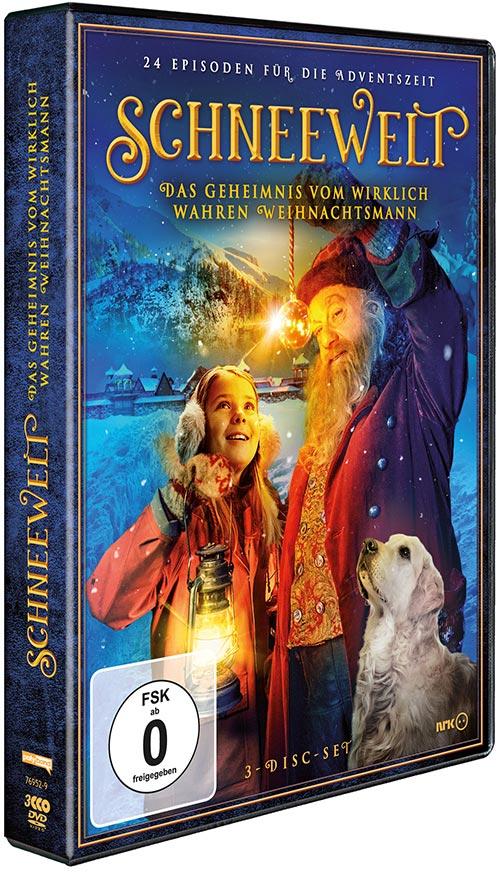 DVD Cover: Schneewelt - Das Geheimnis vom wirklich wahren Weihnachtsmann