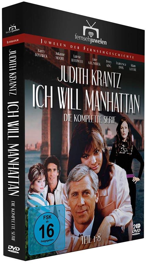 DVD Cover: Fernsehjuwelen: Judith Krantz's Ich will Manhattan - Der komplette 8-Teiler