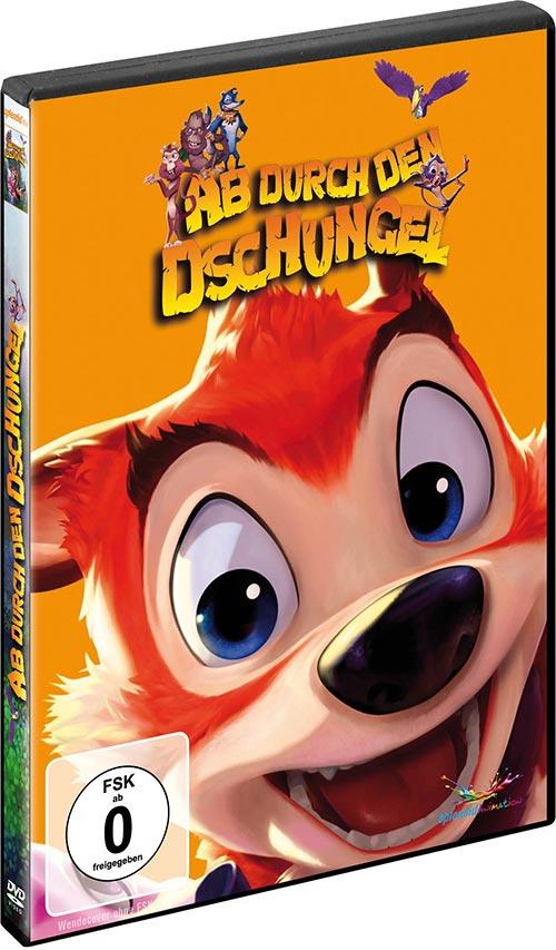 DVD Cover: Ab Durch den Dschungel