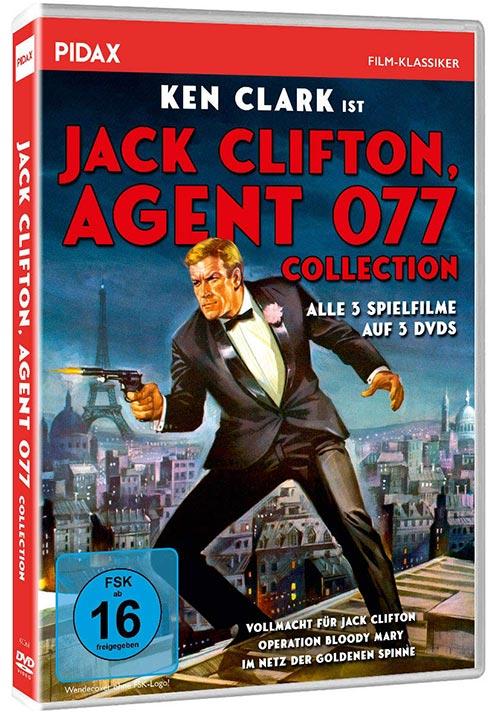 DVD Cover: Jack Clifton, Agent 077 - Collection