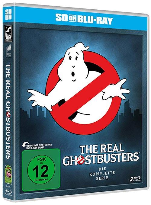 DVD Cover: The Real Ghostbusters - Die komplette Serie - SD on Blu-ray