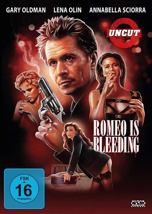 DVD Cover: Romeo is bleeding - uncut
