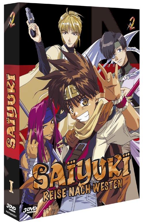 DVD Cover: Genso Maiden Saiyuki - Box 1