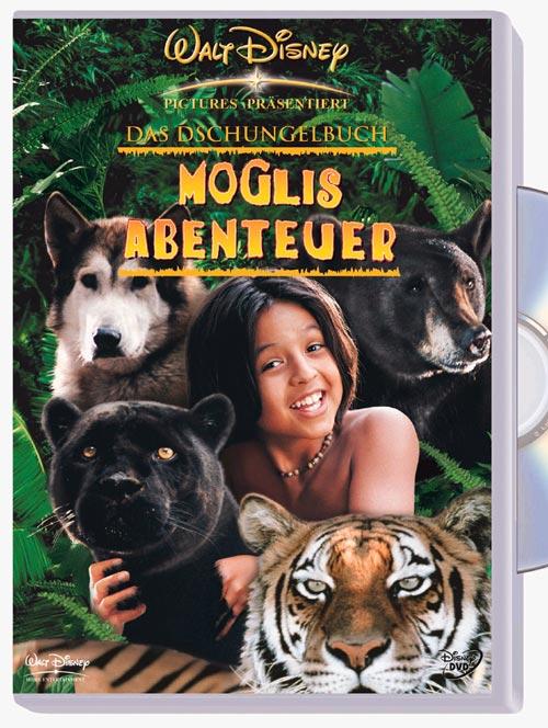 DVD Cover: Das Dschungelbuch - Moglis Abenteuer
