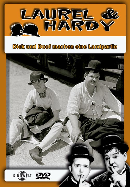 DVD Cover: Laurel & Hardy - Dick und Doof machen eine Landpartie