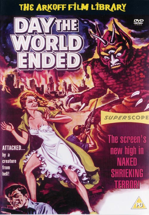 DVD Cover: The Arkoff Film Library - Day the World ended