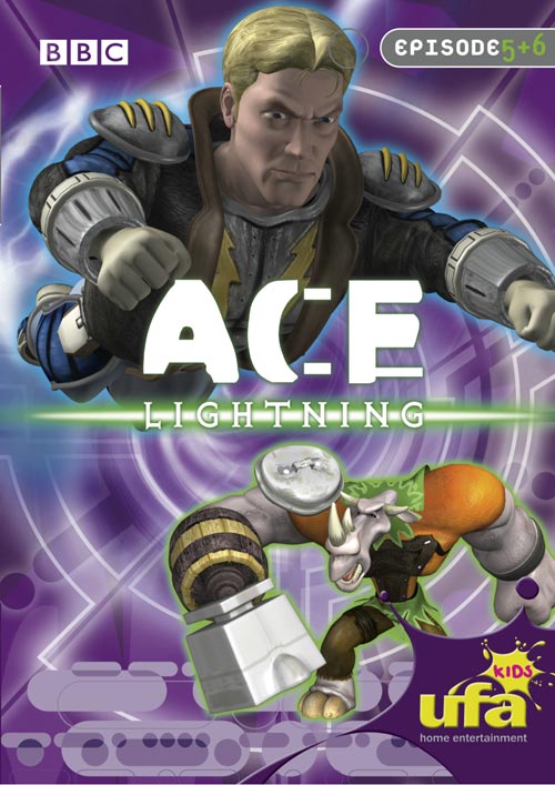 DVD Cover: Ace Lightning Vol. 3