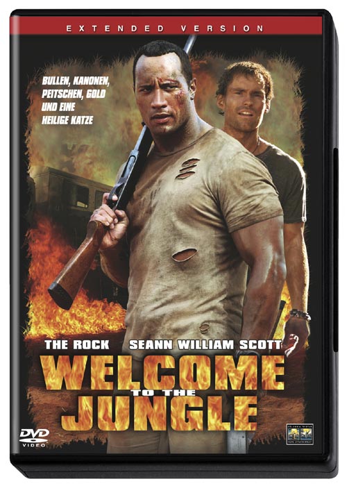 DVD Cover: Welcome to the Jungle - Extended Version