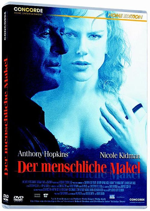 DVD Cover: Der menschliche Makel