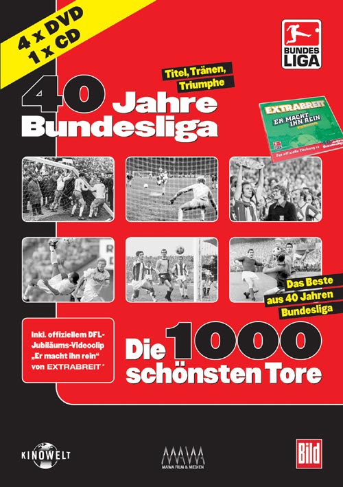 DVD Cover: 40 Jahre Bundesliga - Box