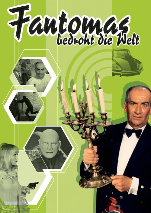 DVD Cover: Fantomas bedroht die Welt