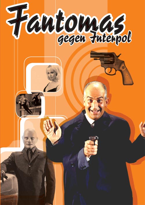 DVD Cover: Fantomas gegen Interpol