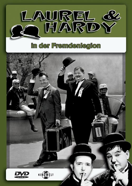 DVD Cover: Laurel & Hardy - In der Fremdenlegion