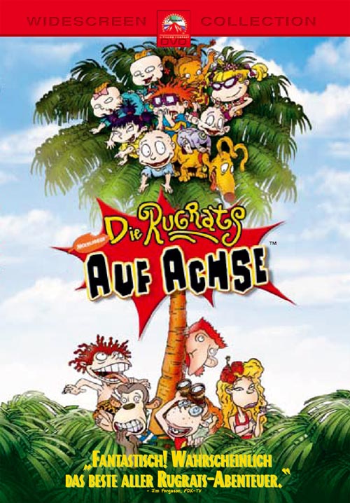 DVD Cover: Die Rugrats auf Achse