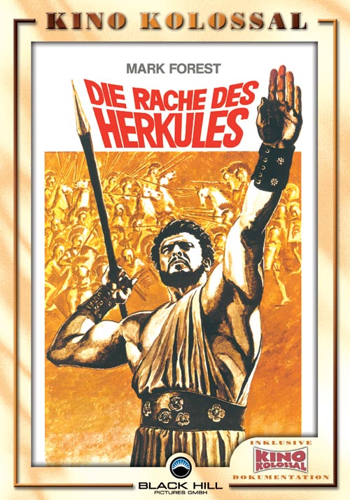 DVD Cover: Die Rache des Herkules