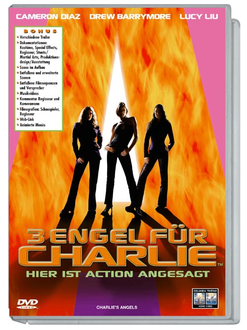 DVD Cover: 3 Engel für Charlie