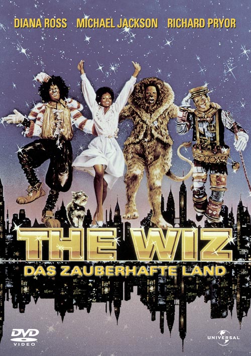 DVD Cover: The Wiz - Das zauberhafte Land